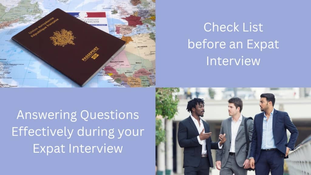 Answering Questions Effectively during your Expat Interview