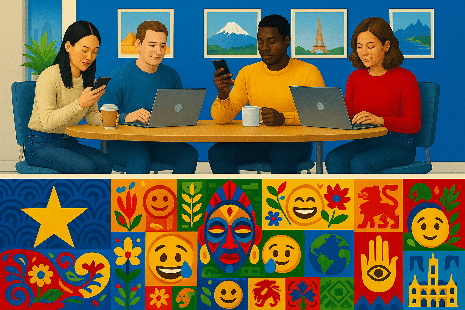 We Watch the Same, Eat the Same, but Culturally